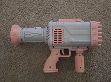 Zmillion 40 Hole Bazooka Bubble Gun Launcher Bubble Machine Kid Toy Outdoor Play