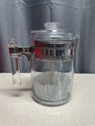Vintage Pyrex Flameware 6-Cup Glass Coffee Pot Percolator Model 7829-B