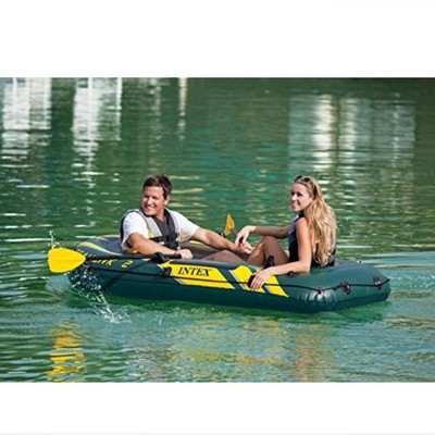 Intex Seahawk 2 Inflatable Boat 2 Persons Heavy Duty