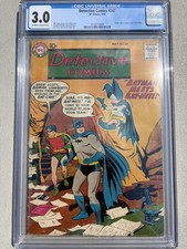 Detective Comics 267 1959 DC Comics CGC G/VG ...