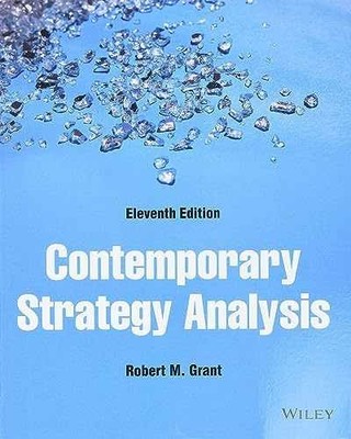 Contemporary Strategy Analysis - Paperback, by Grant Robert M. - Good