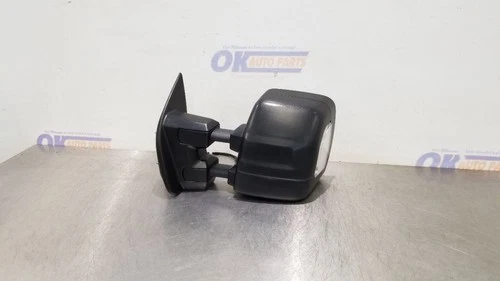 19 NISSAN TITAN SV POWER EXTERIOR SIDE VIEW MIRROR LEFT DRIVER BLACK TEXTURED