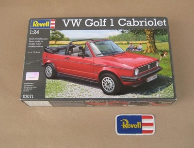 REVELL 07071   Volkswagen VW Golf 1 Cabriolet   1 24   2014    RARITÄT  