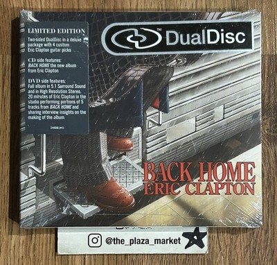 Eric Clapton Back Home Dual Disc CD DVD New Sealed rare music