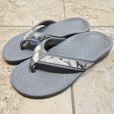 Vionic Tide II Gray Orthotic Flip Flop Sandal...