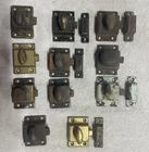 Lot (11) Antique/Vintage Cabinet Latches Jell Cupboard Door Latch Parts Restore