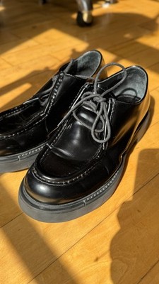  Prada ''Diapason'' Opaque Oxford sz 9 man loafers in a great condition 