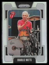 2025 Panini Prizm The Rolling Stones #23 Charlie Watts Silver