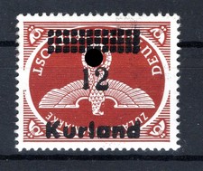 Kurland 4AyK KOPFSTEHER ** MNH POSTFRISCH+gepr. 320EUR (DA7366
