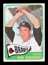1965 Topps #156 Bob Sadowski Milwaukee Braves