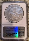 2025 W BURNISHED SILVER EAGLE NGC MS70 GAUDIOSO ENGRAVER SERIES ADVANCE RELEASE — photo 2