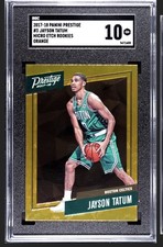 2017-18 Panini Prestige - Micro Etch Rookies Jayson Tatum #3 Orange (RC)