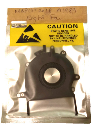 Apple MacBook Pro 13' 2018 A1989 Original CPU Kühlung rechter Lüfter - A1989