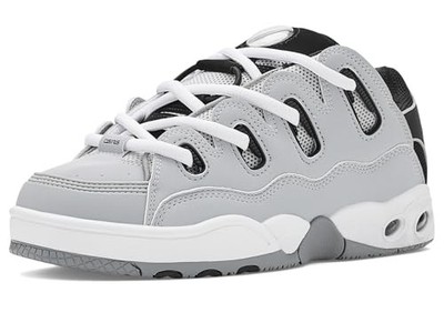 Osiris Mens D3 Og Skate Shoes Grey/Black/White