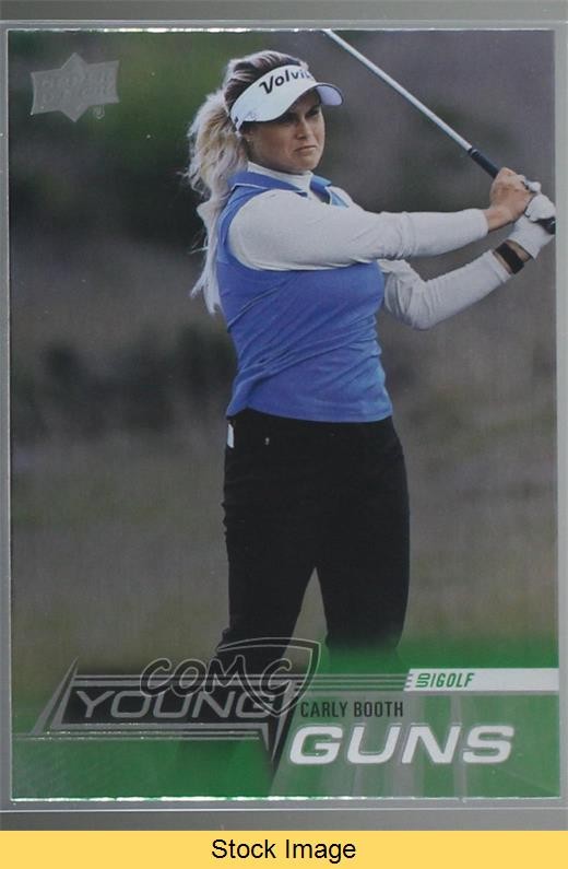 2024 Upper Deck Young Guns Silver Foil Carly Booth #150 Rookie RC READ 09br