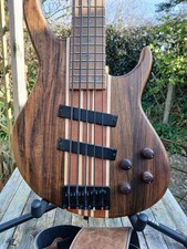 HBZ-2005 Electric Bass Guitar 5 String Right Handed Through Neck