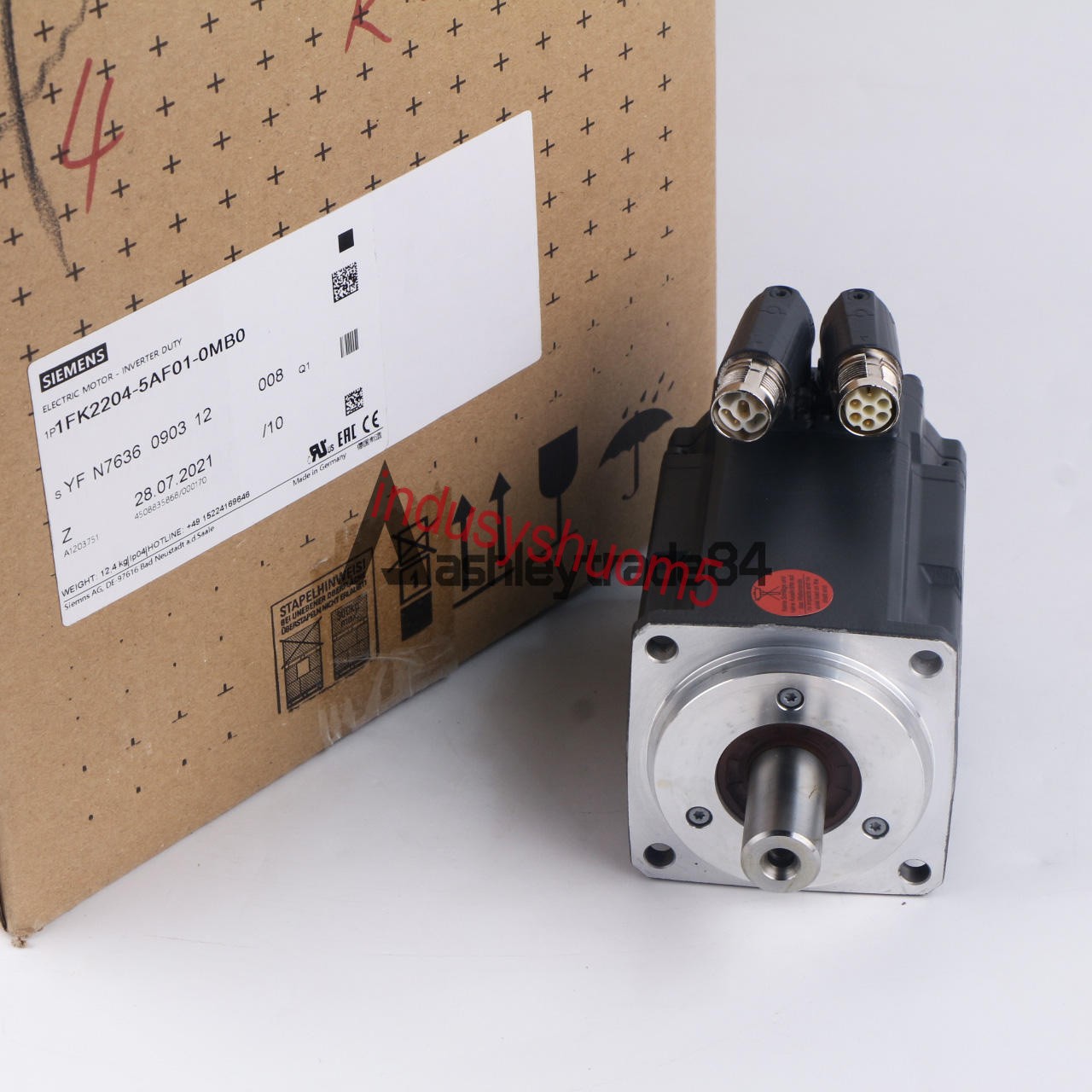 1Pc New Siemens Servo Motor 1Fk2204-5Af01-0Mb0