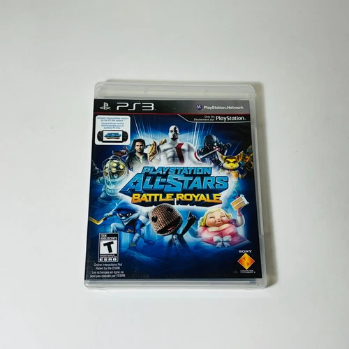 PlayStation All-Stars Battle Royale (Sony PlayStation 3 PS3, 2012) (CIB, Tested)