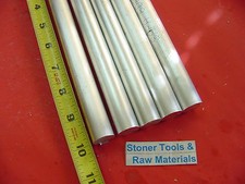 5 pieces 3/4" ALUMINUM 6061 SOLID ROUND ROD 10" long T6511 Extruded Bar Stock