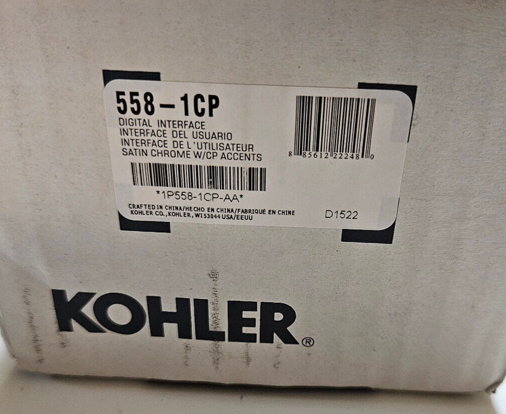 Kohler K5581CP DTV Prompt ThreeOutlet Digital Interface, Satin