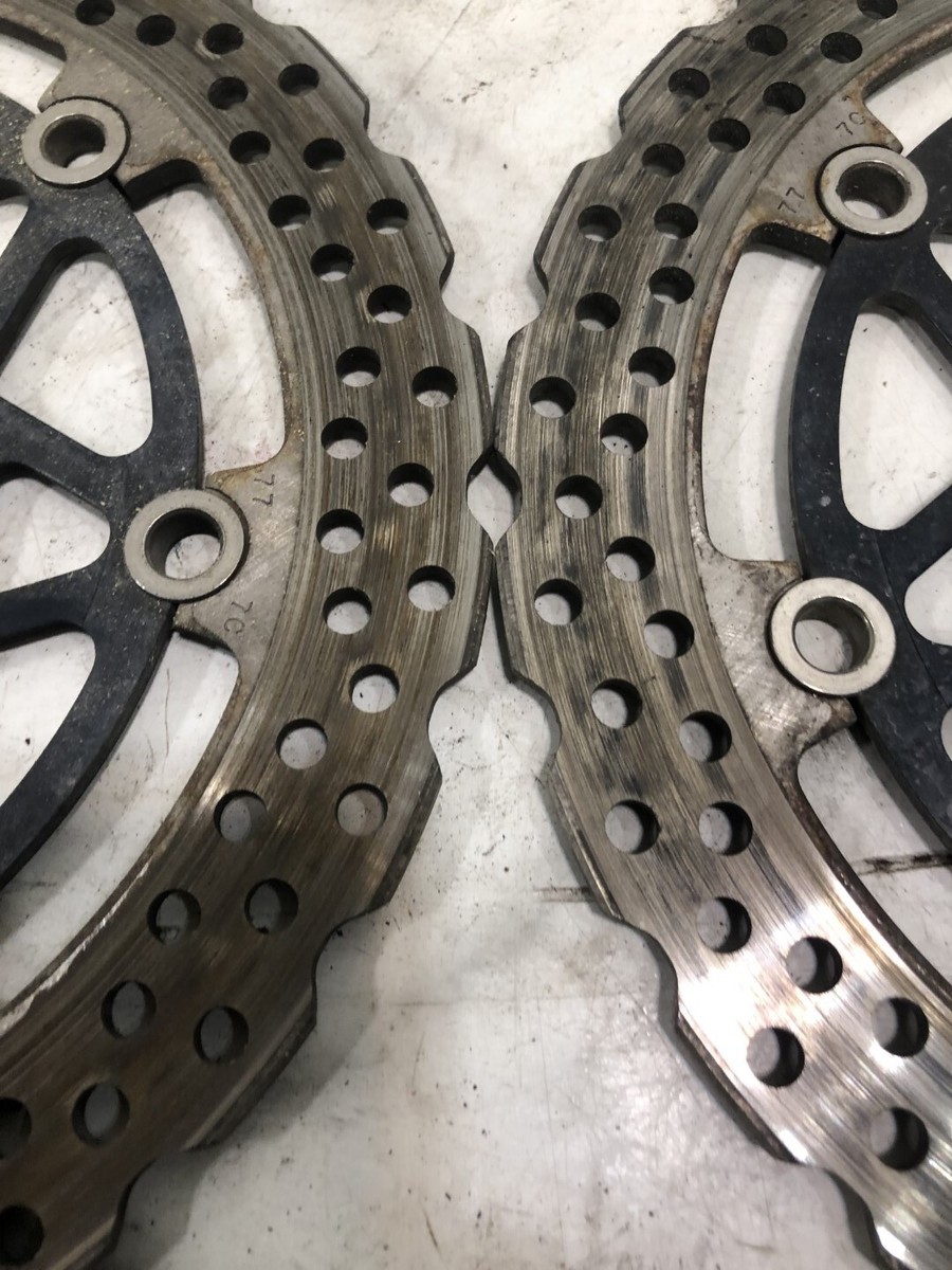 05 Kawasaki ZX 10 1000 ZX10 R Ninja front brake rotors disks | eBay