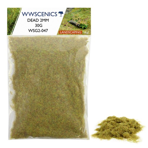 WWS Dead Static Grass - Different Lengths and Sizes| Model Rail WarGames Scenery - Picture 17 of 55