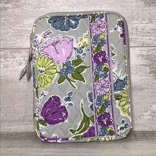 Vera Bradley E-Reader Tablet Padded Sleeve Quilted Retired Watercolor pattern