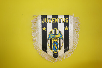 Fanion Vintage Juventus Turin - Football, Banderole Serie A, Wimpel Calcio