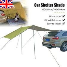 Car Awning Shelter Portable Canopy Side Fishing SUV Tarp Tent Anti-UV Waterproof