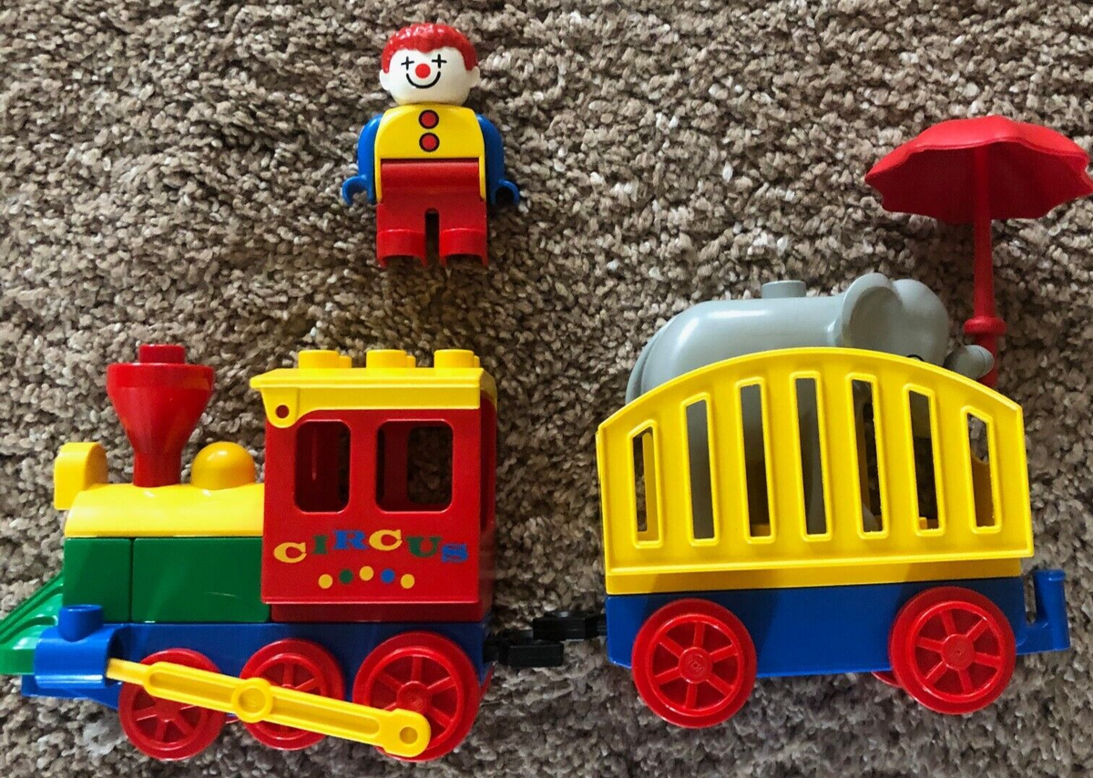 LEGO Duplo 2931 Push-Along Circus Engine (Complete, but no box or  instructions)