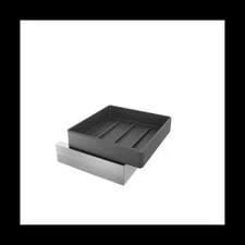 ICO Bath V5514 Volkano Fire Series Wall Mounted Soap Dish, Brushed Nickel