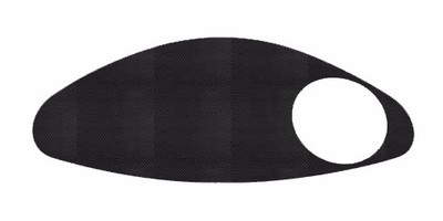 E-Z-GO RXV Fleet Carbon Fiber Golf Cart Dash Cover Key/instrument Panel Plate