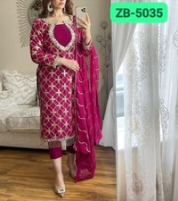 READYMADE WOMEN SHARARA PLAZZO KURTI PLAZZO INDIAN SALWAR KAMEEZ SUIT DESIGNER 3