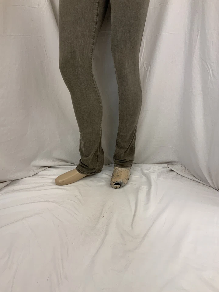 Jeans Adriano Goldschmied Talla 25 Marrón Corte Bota Ajustado Hecho en EE. UU. YGI V1-466 Foto 4 de 4