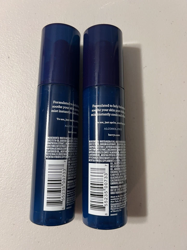 Niebla de afeitar Harry’s Post con aloe y eucalipto - Pack de 2 Foto 2 de 2