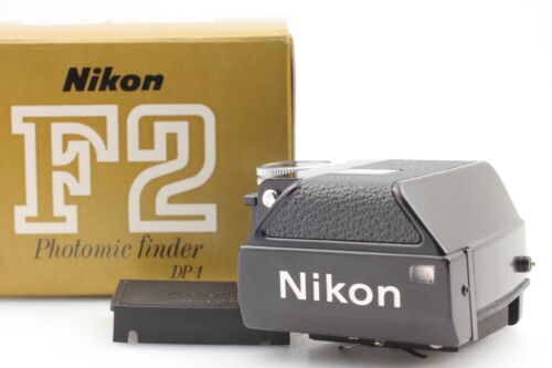 [Excelente como nuevo en caja] Buscador fotográfico Nikon DP-1 negro para Nikon F2 de JAPÓN - Imagen 1 de 10