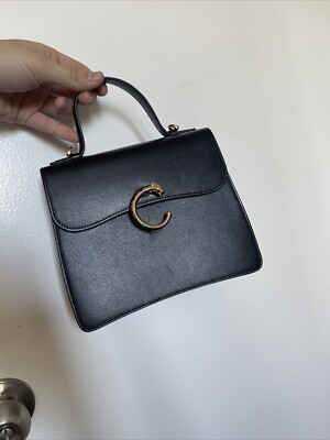 cartier Top handle bag small model, Panthère de Cartier REF