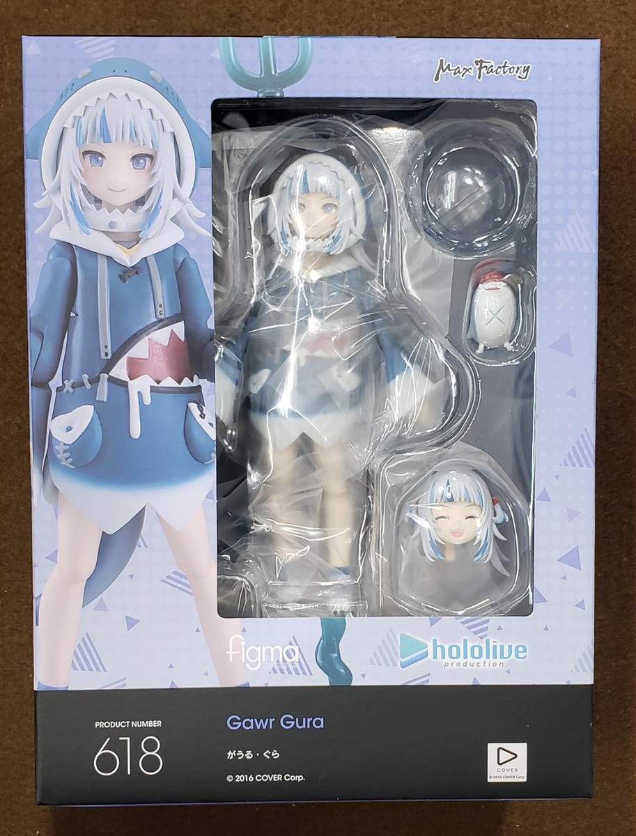 figma 618 がうるぐら figma 618 hololive production Gawr Gura Painted plastic non