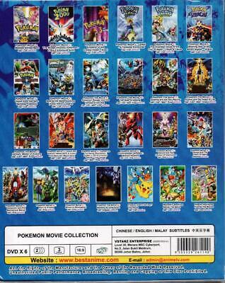 DVD Anime POKEMON Movie Collection Box (23 MOVIE+ 3 SPECIAL) All Region