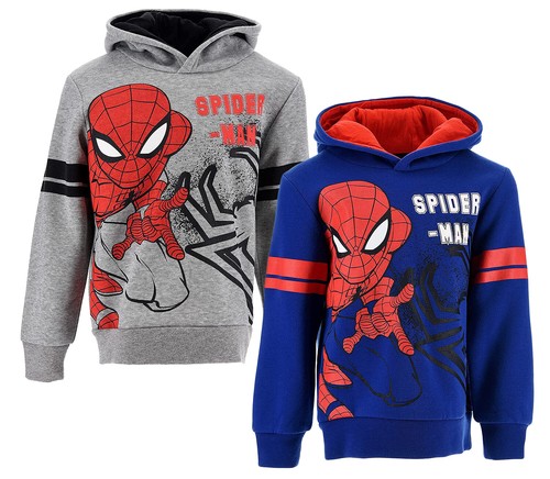 Spiderman Marvel - Bambino Felpa con Cappuccio Poliestere - Prodotto  Originale | eBay