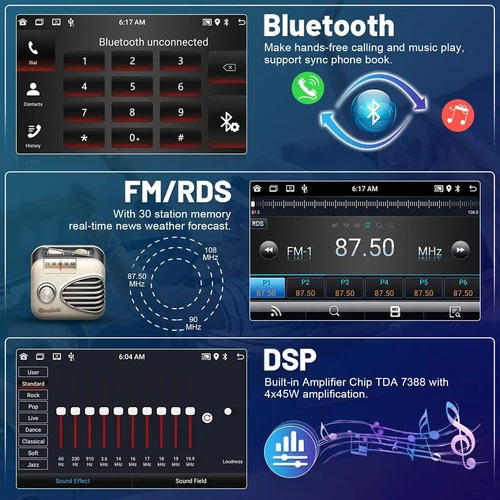 Carplay para Toyota Camry Android 13 2015-2017 navegación estéreo de coche radio JBL 2+64G - Imagen 14 de 17