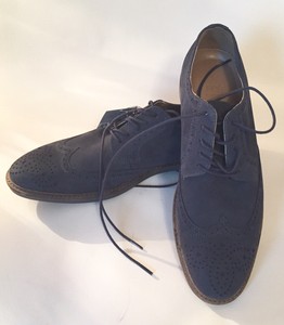 marks and spencer navy blue shoes