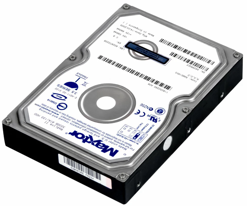 Hard Drive Maxtor Maxline II 320GB 5400U/Min 2MB Cache Ata Ide Pata 3.5'' Inch - Image 3 of 3