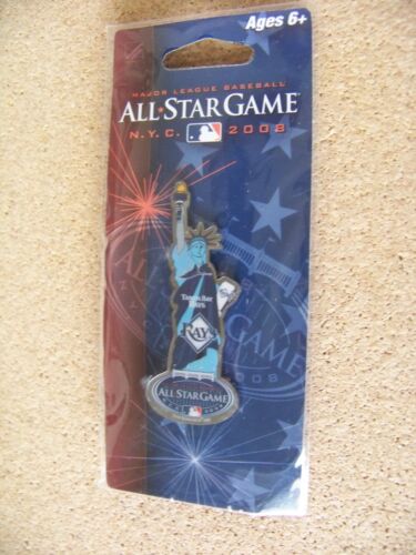 2008 AS All-Star Game Tampa Bay Rays Statues on Parade pin Statue of Liberty - Picture 2 of 5