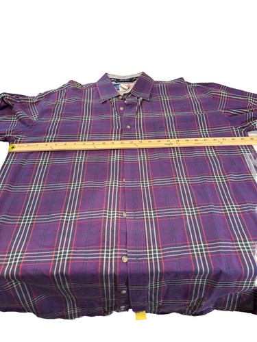George Strait Cowboy Cut Wrangler Button Up Extra Large Tall Western Shirt - Picture 12 of 19