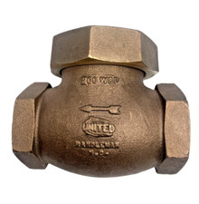 United Brass-Randleman N.C. 2NPT, Swing Check...