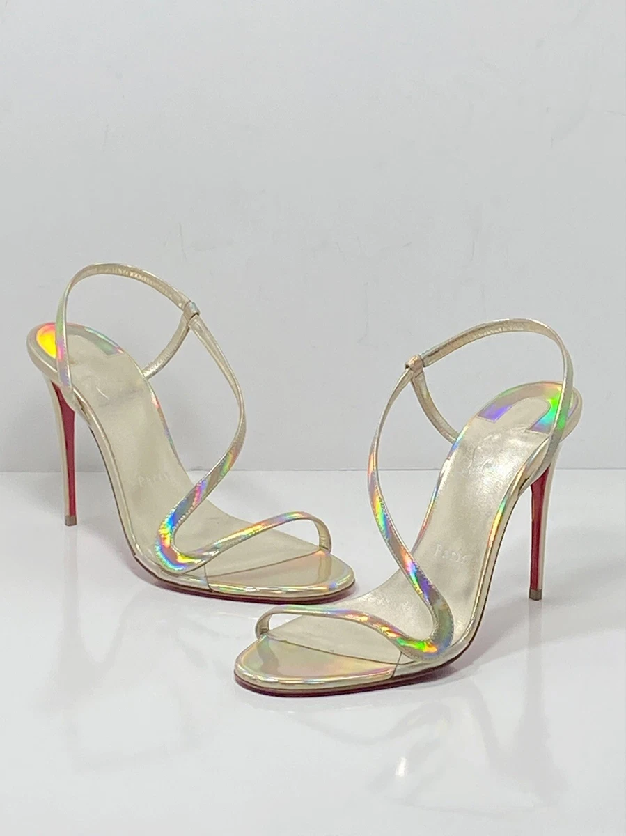 Christian Louboutin Rosalie 100 Leather Sandals