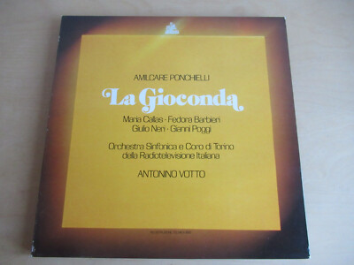 La Gioconda-Maria Callas, Barbieri, Neri, Poggi, Silveri-A. Votto-3er Lp Box