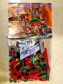 LEGO Adventurers Ninja Set 6088 Robber's Retreat Complete Minifigs Manual 