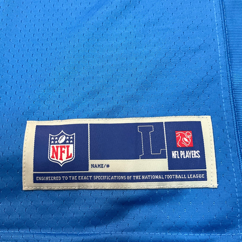 New Fanatics Matthew Stafford Detroit Lions Blue NFL Pro Line Jersey L $130 - Picture 3 of 14